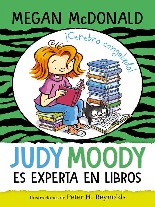 Cover image for Judy Moody es experta en libros